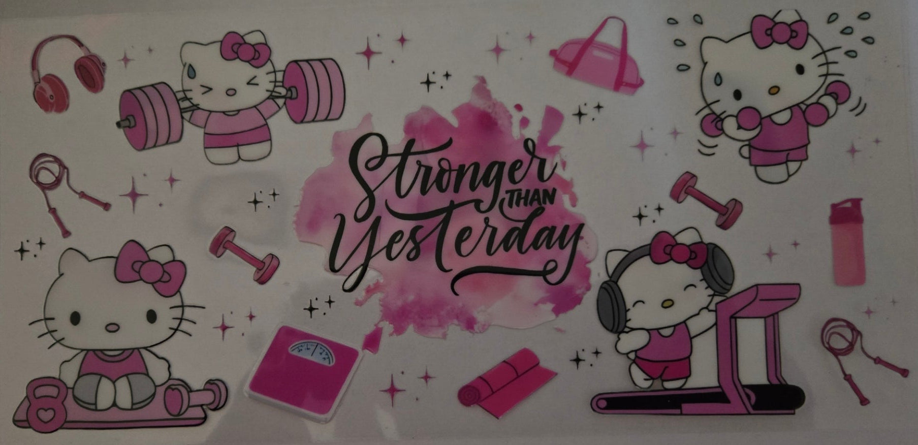 Hello Kitty workout