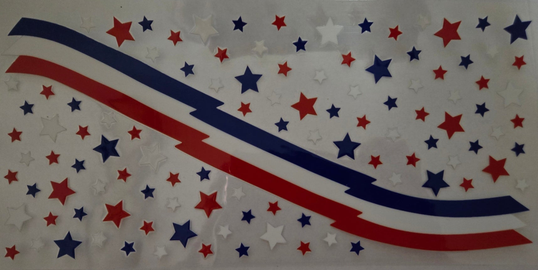 red white and blue stars